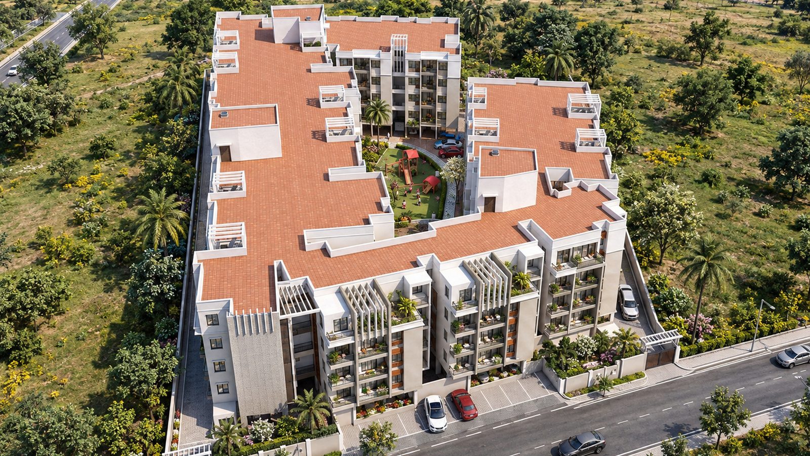 Frontiers Homes @ Chettipedu, master plan render