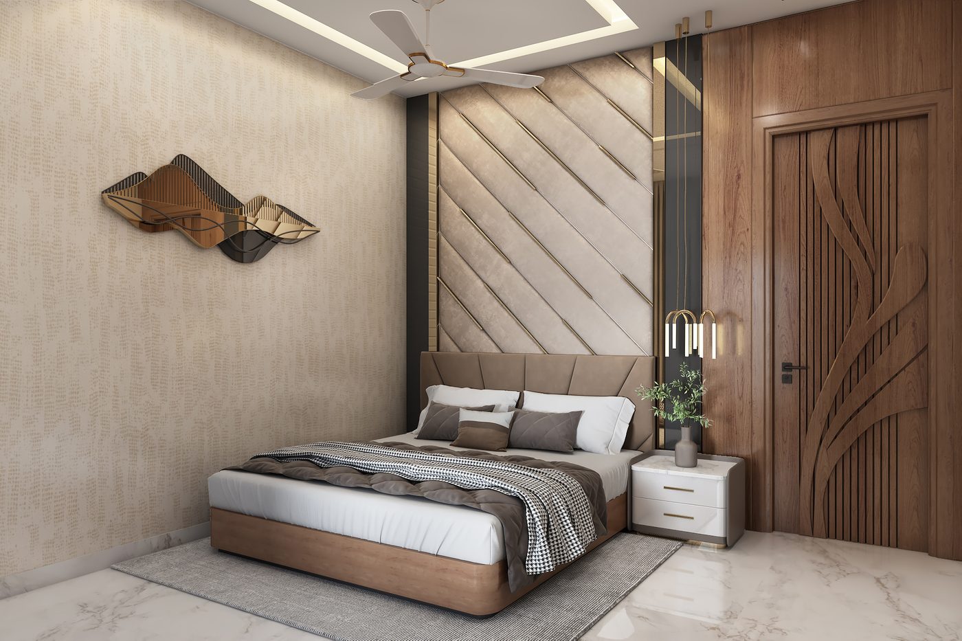 Apartment @ Chennai · Seven Wells, bedroom