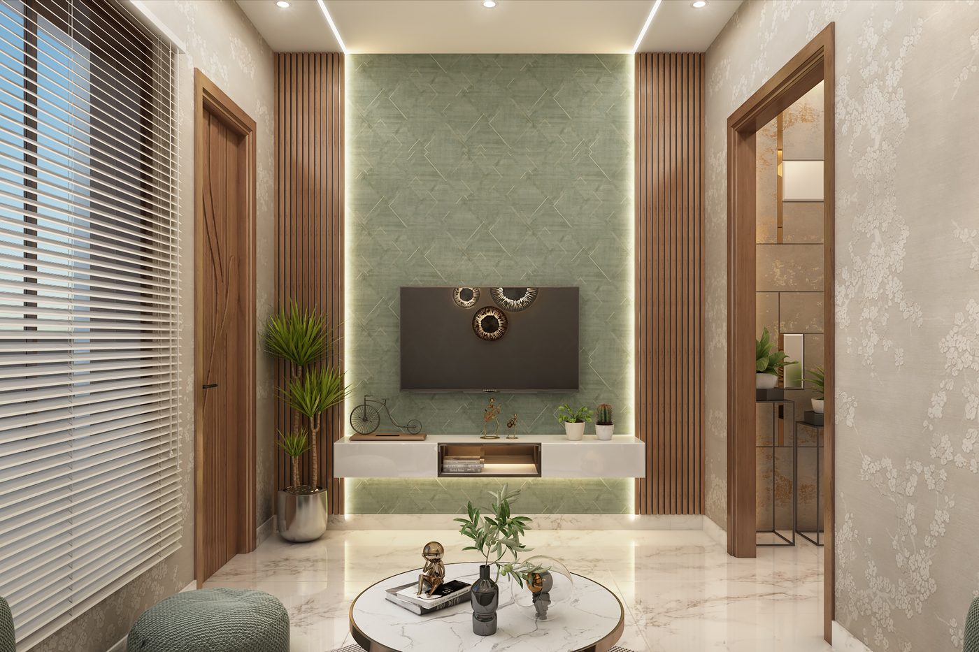Apartment @ Chennai · Seven Wells, parents' sitting room