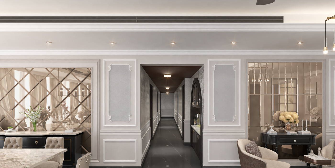 Interiors, living