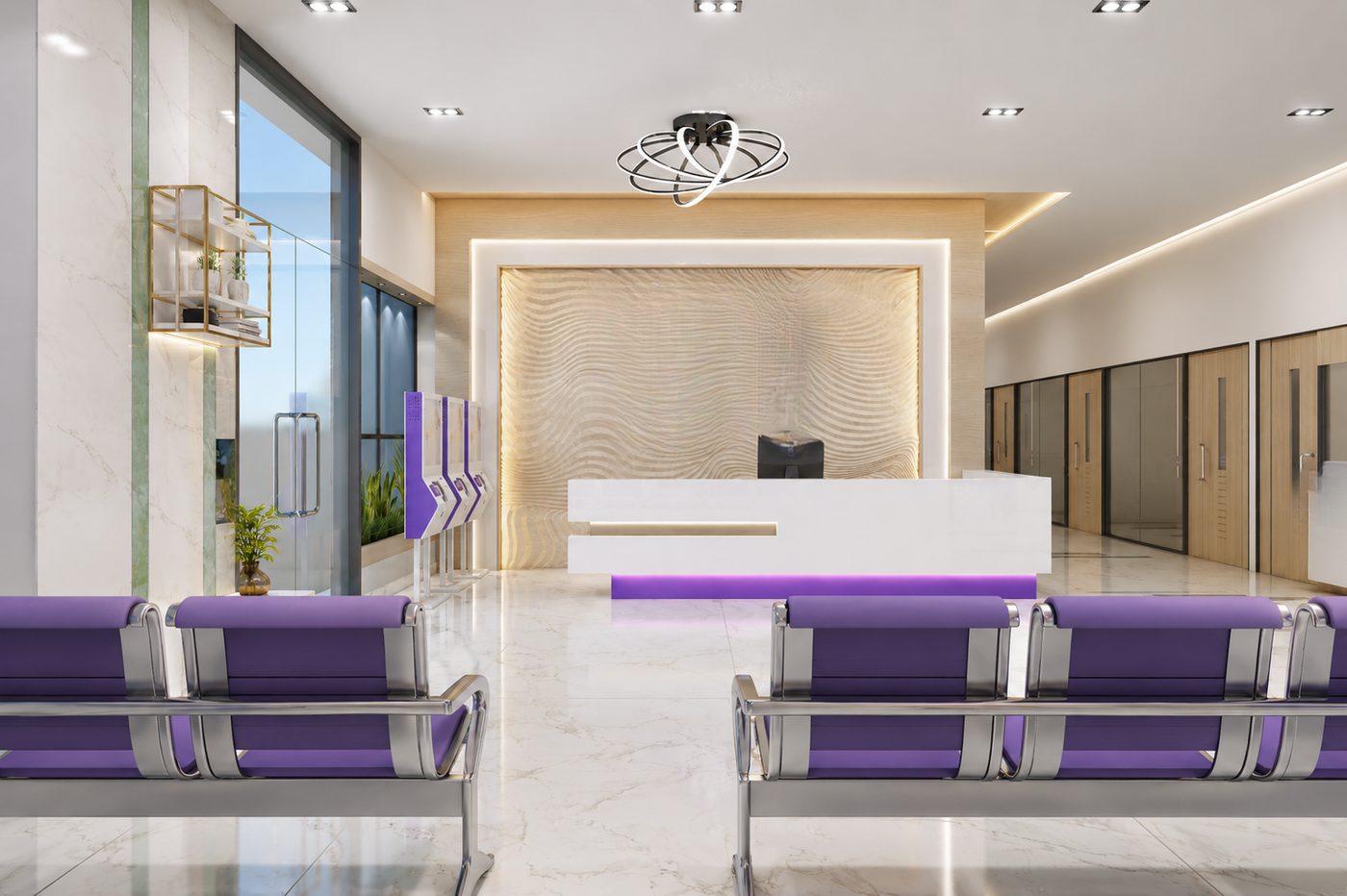 Hospital @ Chennai · Retteri, reception
