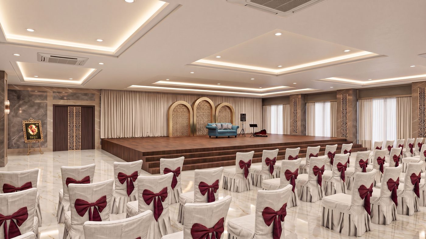 Hotel @ Chennai 01, banquet hall stage
