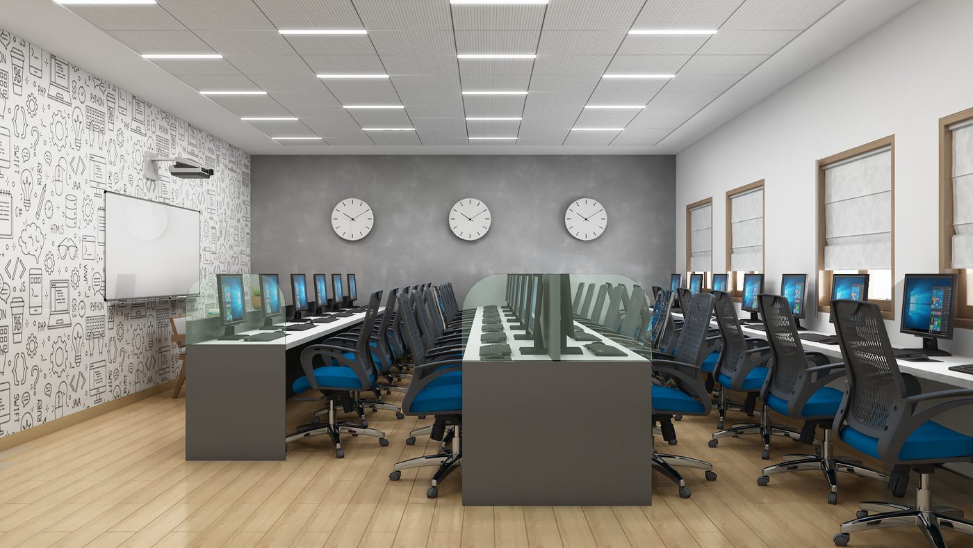 School @ Chennai · Kosapur, computer lab