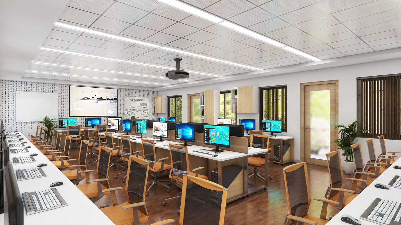 School @ Kallakurichi, computer lab