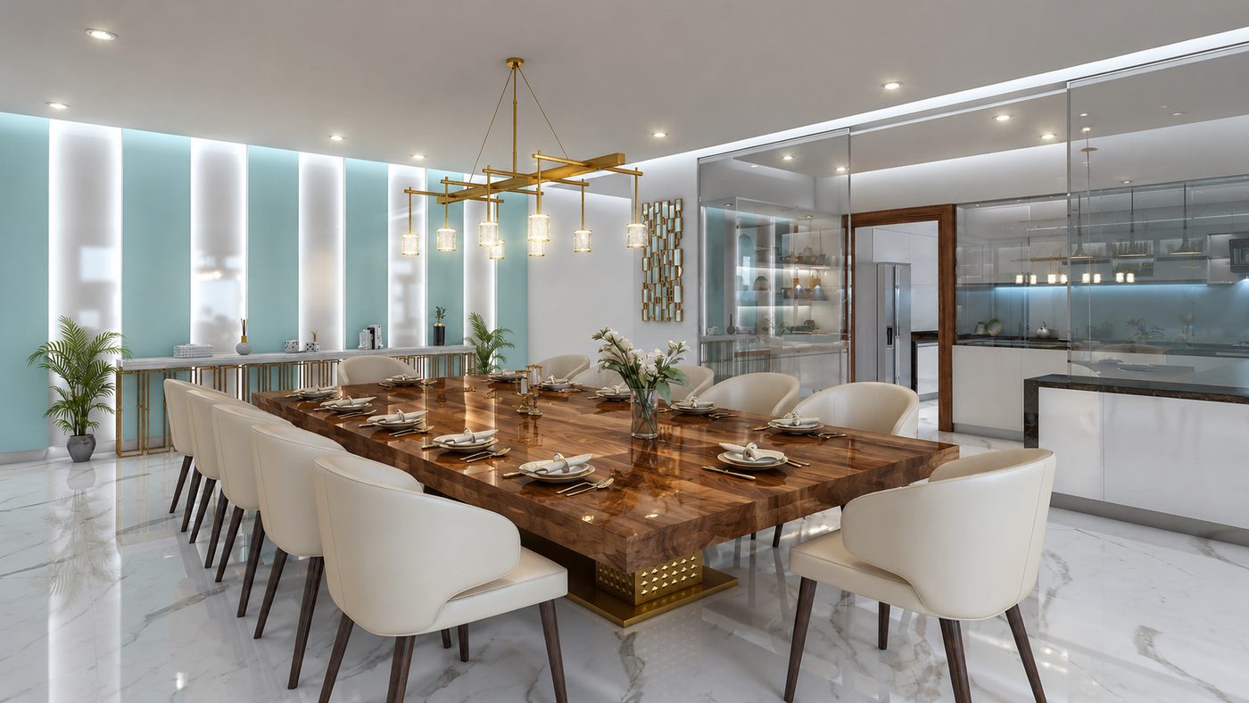 Villa @ Chennai, dining room