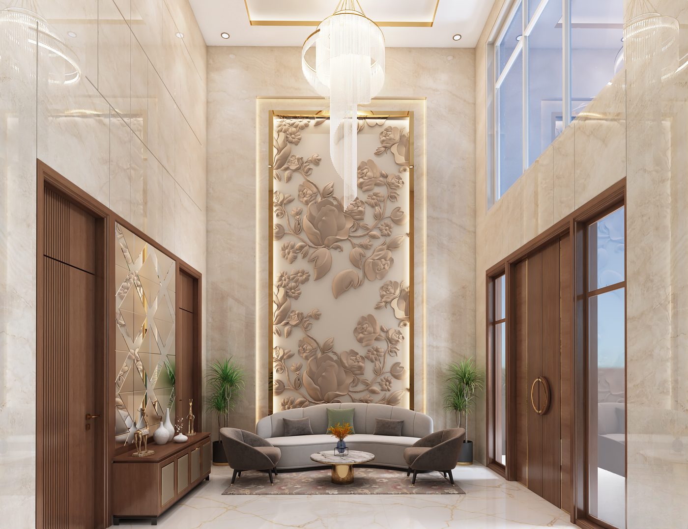 Villa @ Chennai · Injambakkam, foyer