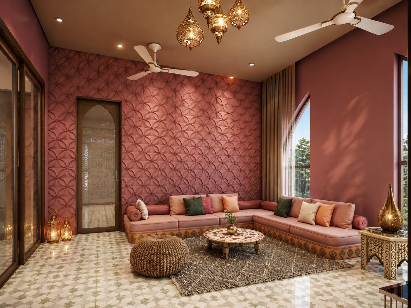 Villa @ Chennai · Kothari Road, guest lounge