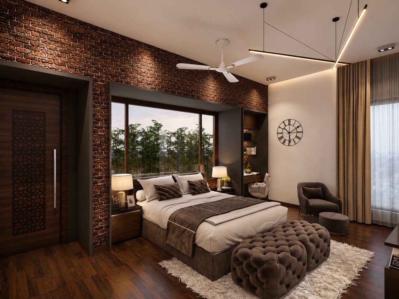Villa @ Chennai · Kothari Road, son's bedroom