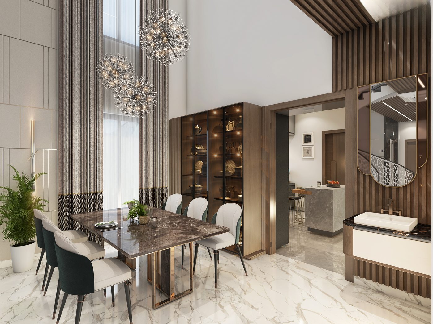 Villa @ Chennai · Palavakkam, dining room