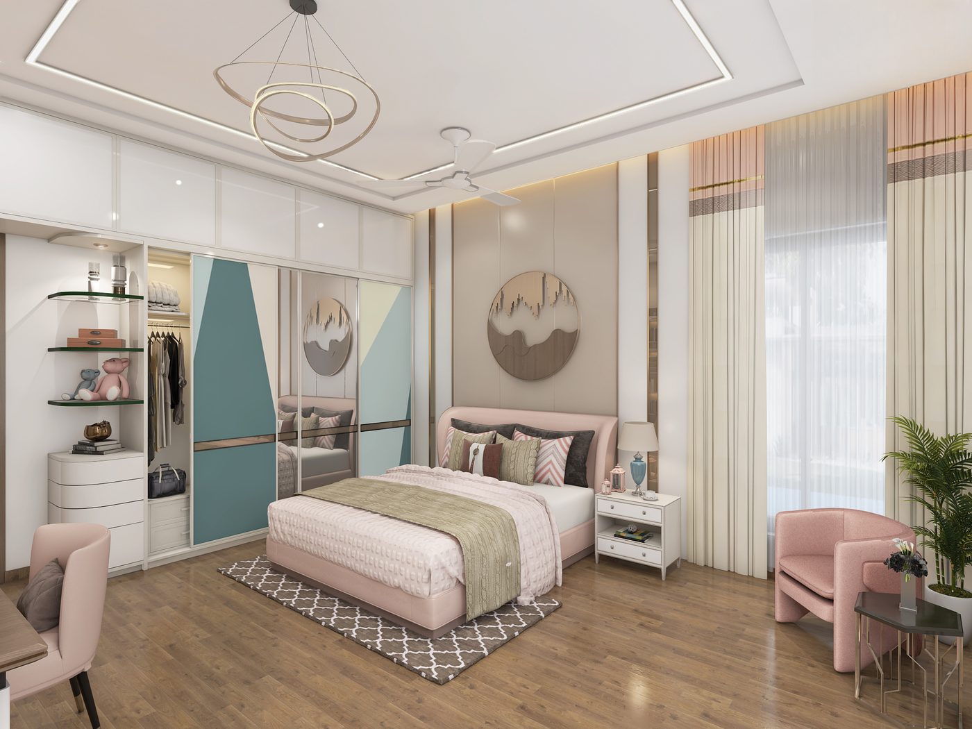 Villa @ Chennai · Palavakkam, first-floor bedroom