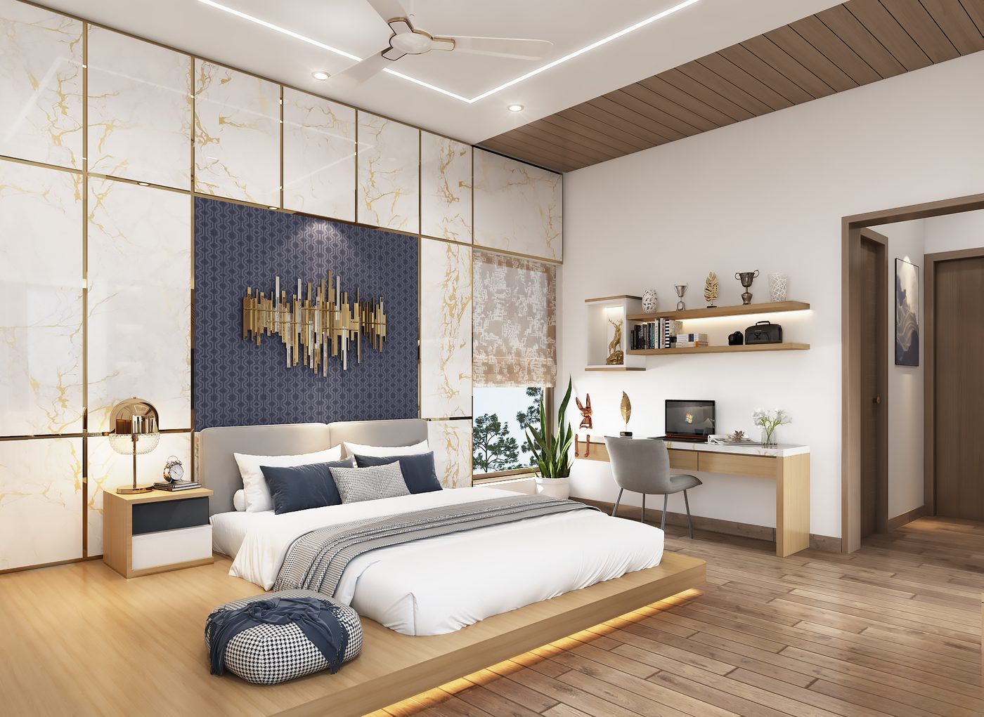 Villa @ Chennai · Palavakkam, second-floor bedroom