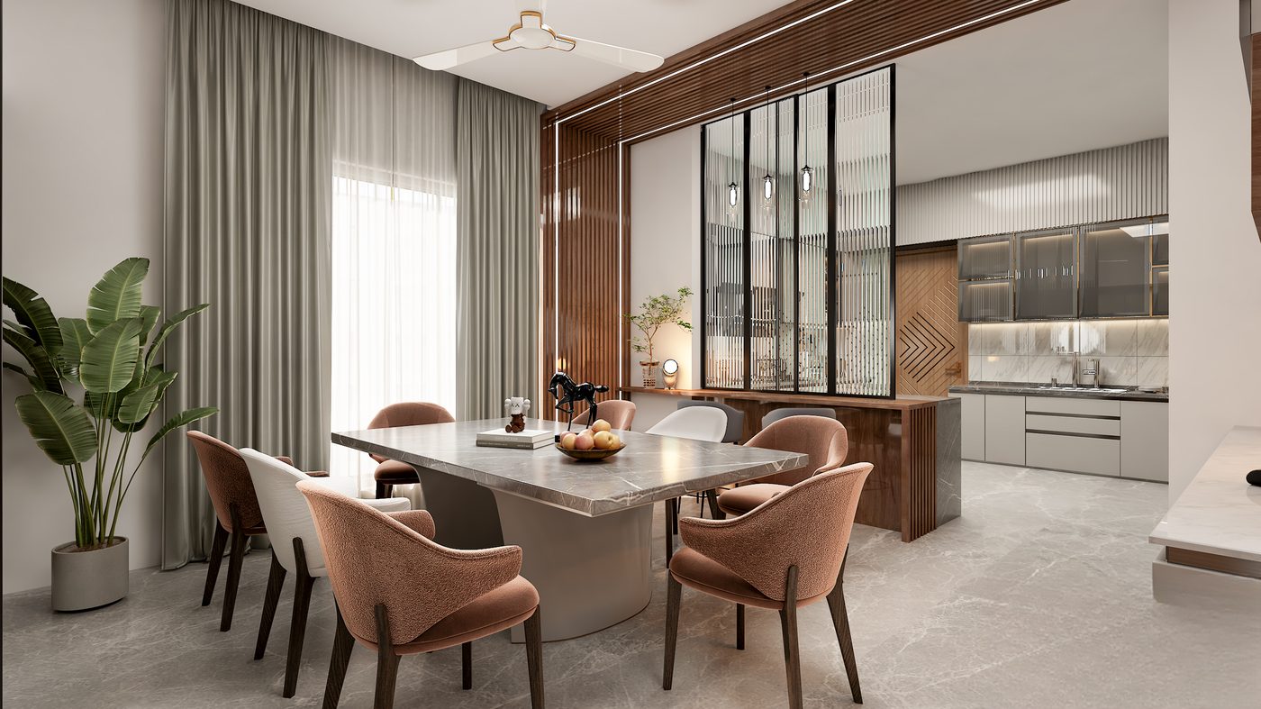 Villa @ Chennai · Selaiyur, dining room