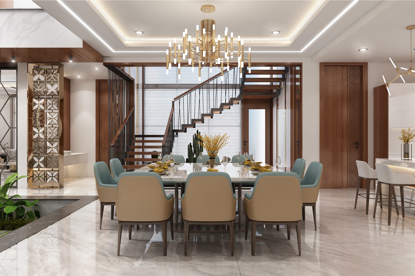 Villa @ Chennai, dining room