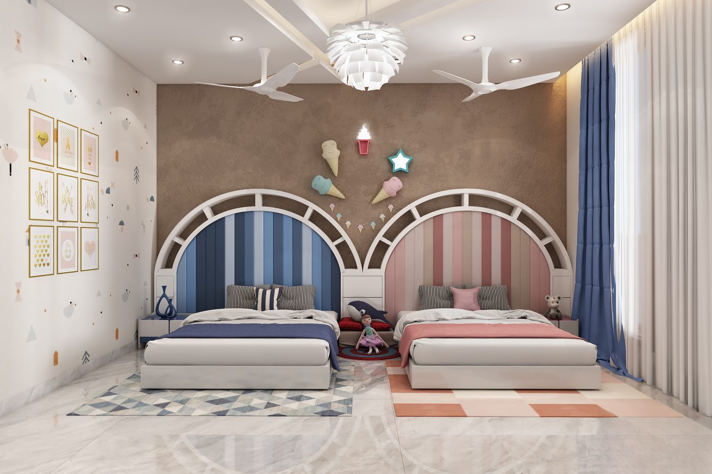 Villa @ Chennai, children's bedroom