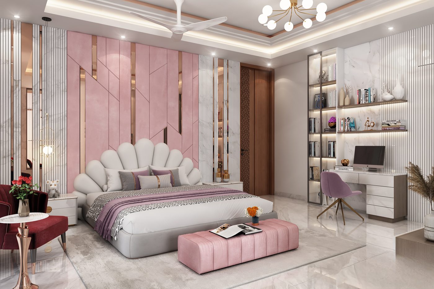Villa @ Chennai, daughter's bedroom