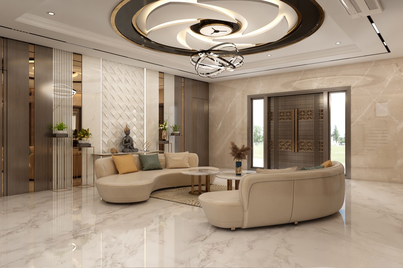 Villa @ Madurai, guest living room