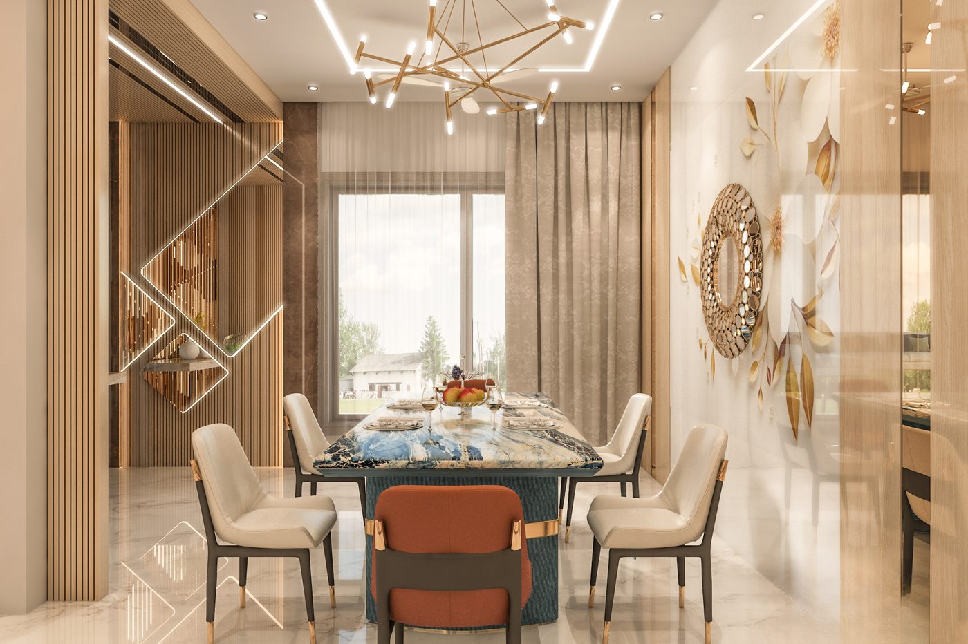 Villa @ Madurai, dining room