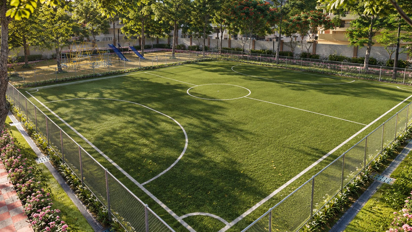 Children's Park @ Ashok Nagar, Landscape