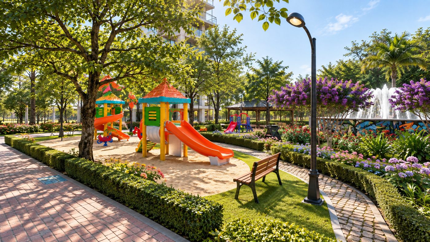 Park @ Tambaram, landscape view 5