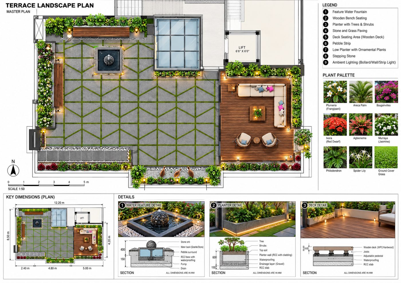 Villa @ ECR, landscape view 1
