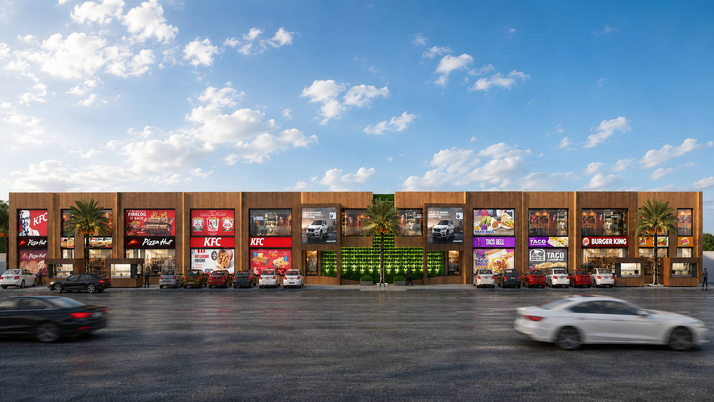 Metro Commercial @ Chennai · Ashok Nagar, day view