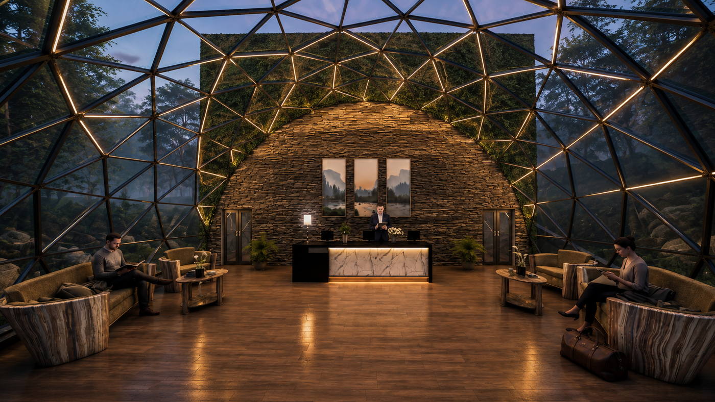Resort @ Yercaud, reception