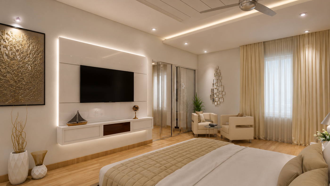 Villa, bedroom