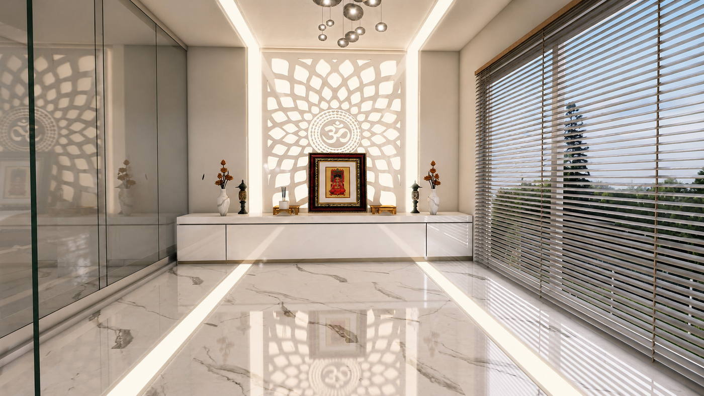 Villa, pooja room