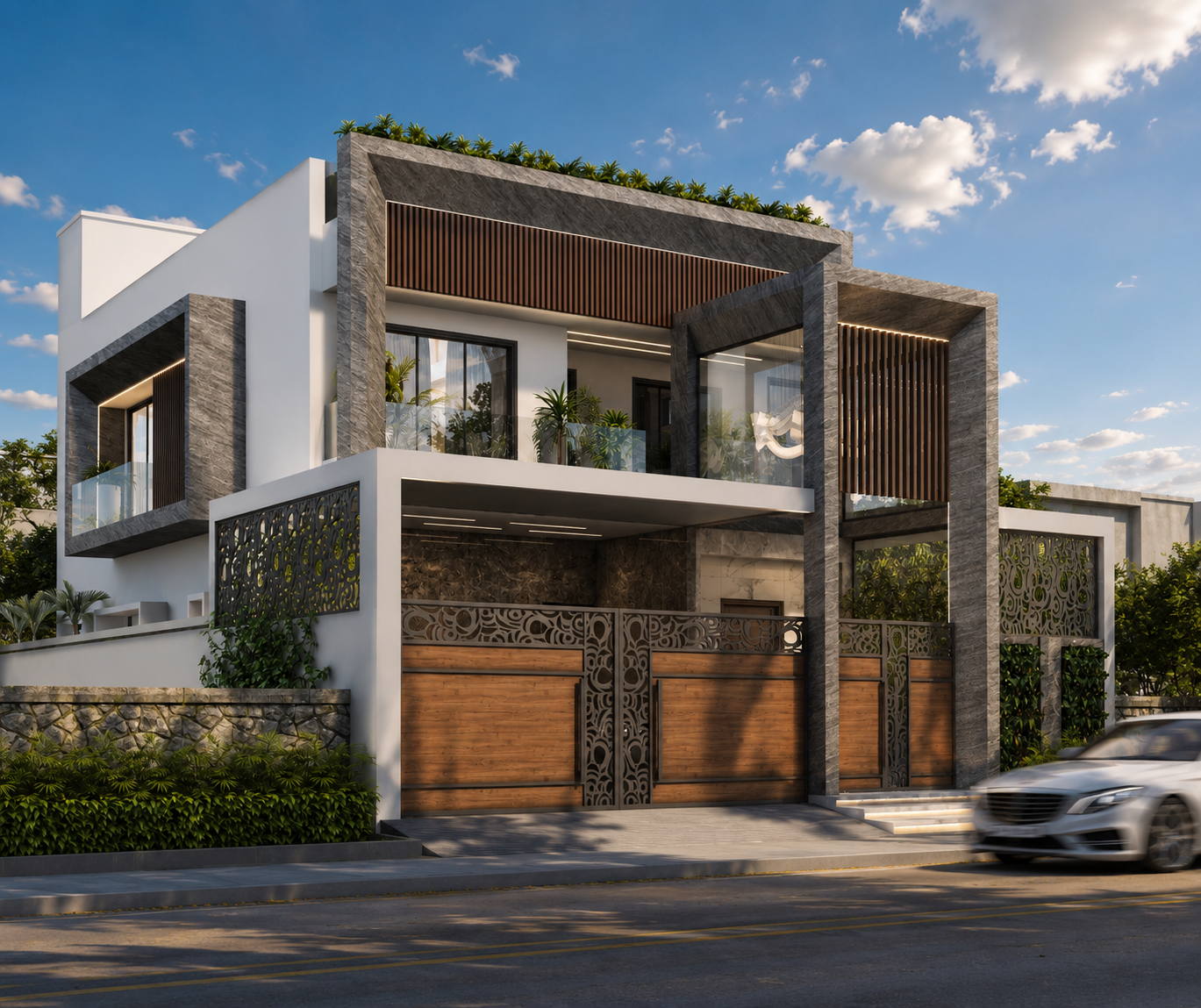 Villa @ Chennai · ECR, day view