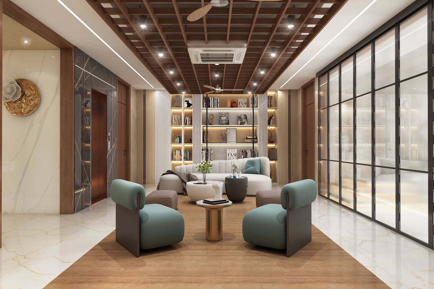 Villa @ Chennai · Injambakkam, lounge
