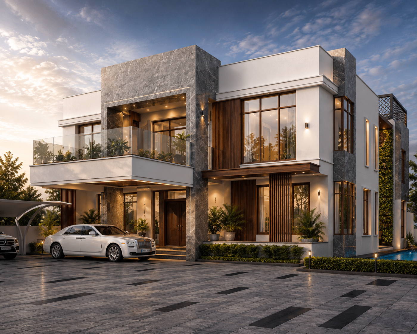 Villa @ Chennai · Injambakkam, exteriors