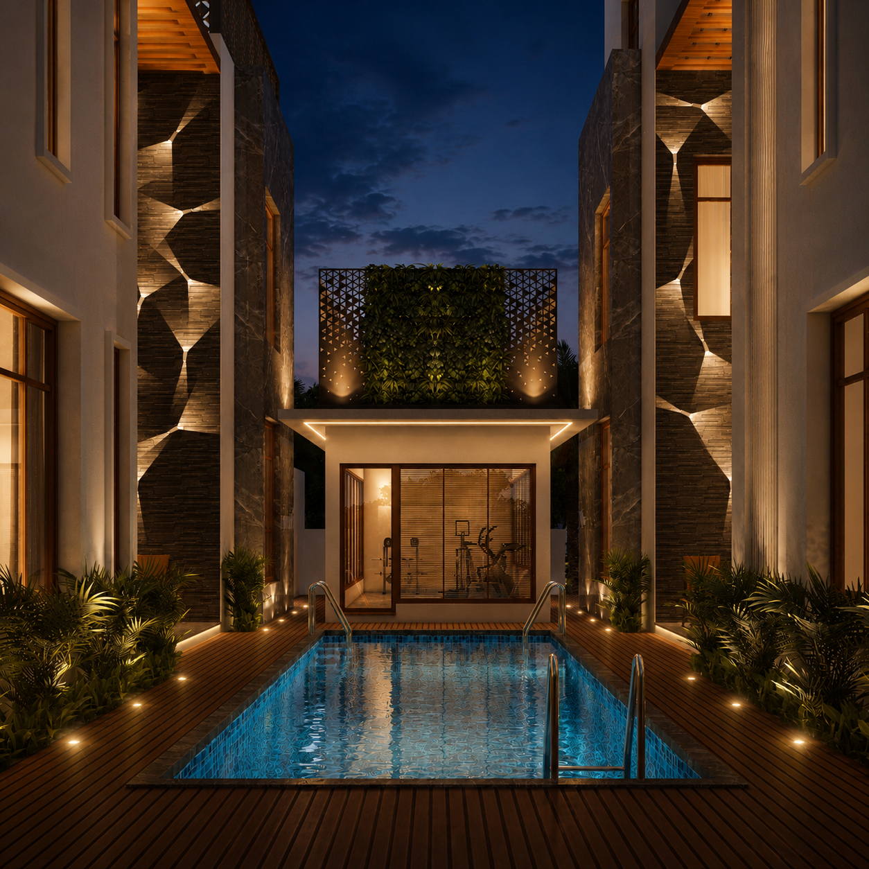 Villa @ Chennai · Injambakkam, exteriors