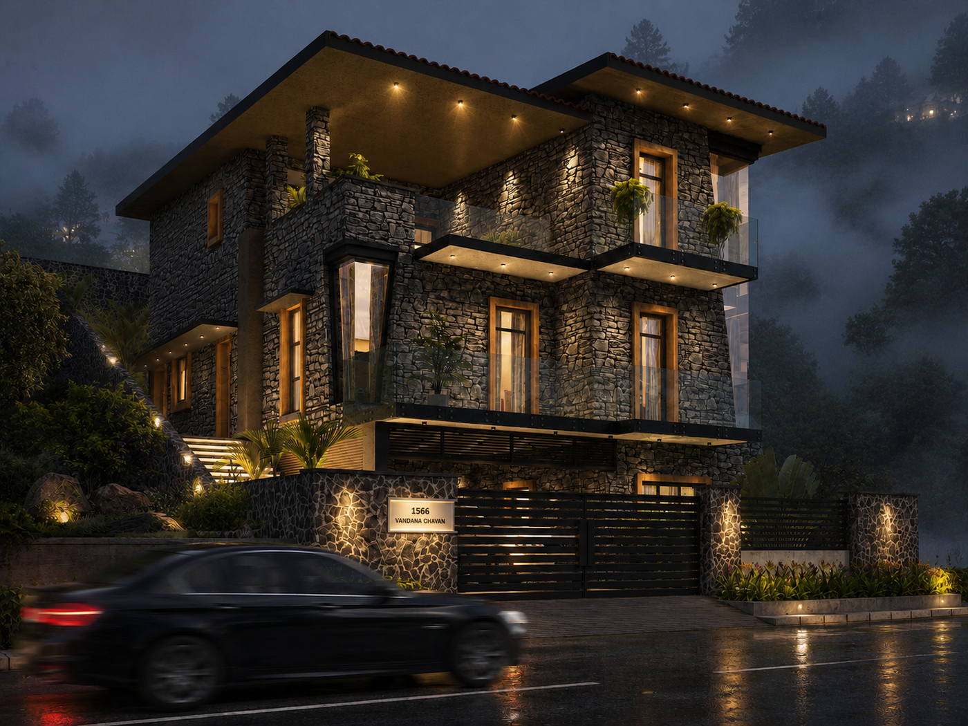 Villa @ Kodaikanal, villa view