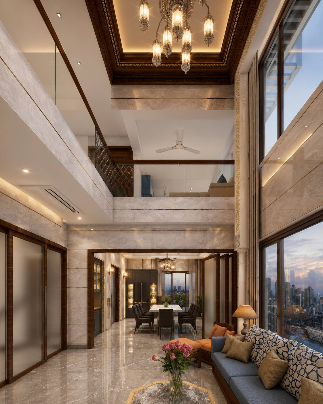 Villa @ Chennai · Kothari Road, ground floor living room