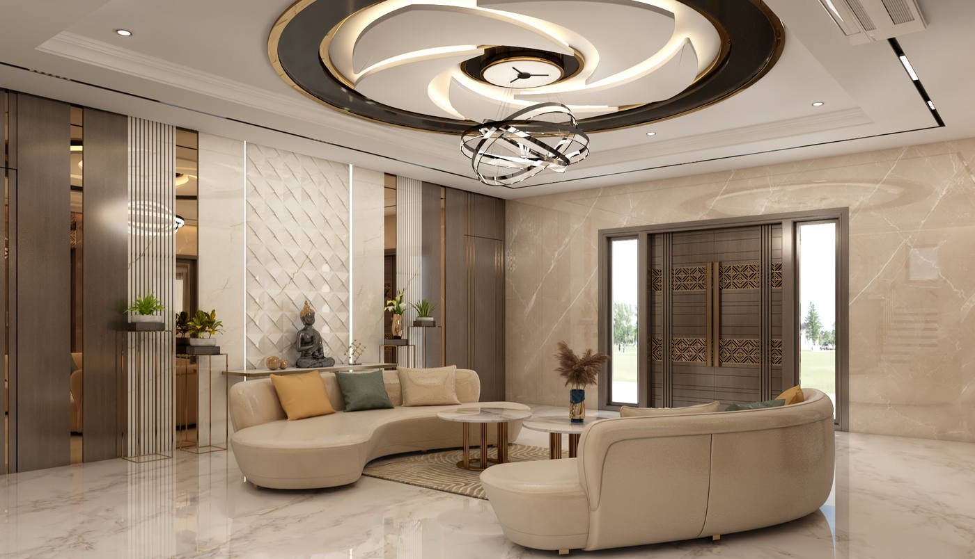 Villa @ Madurai, ground floor guest living