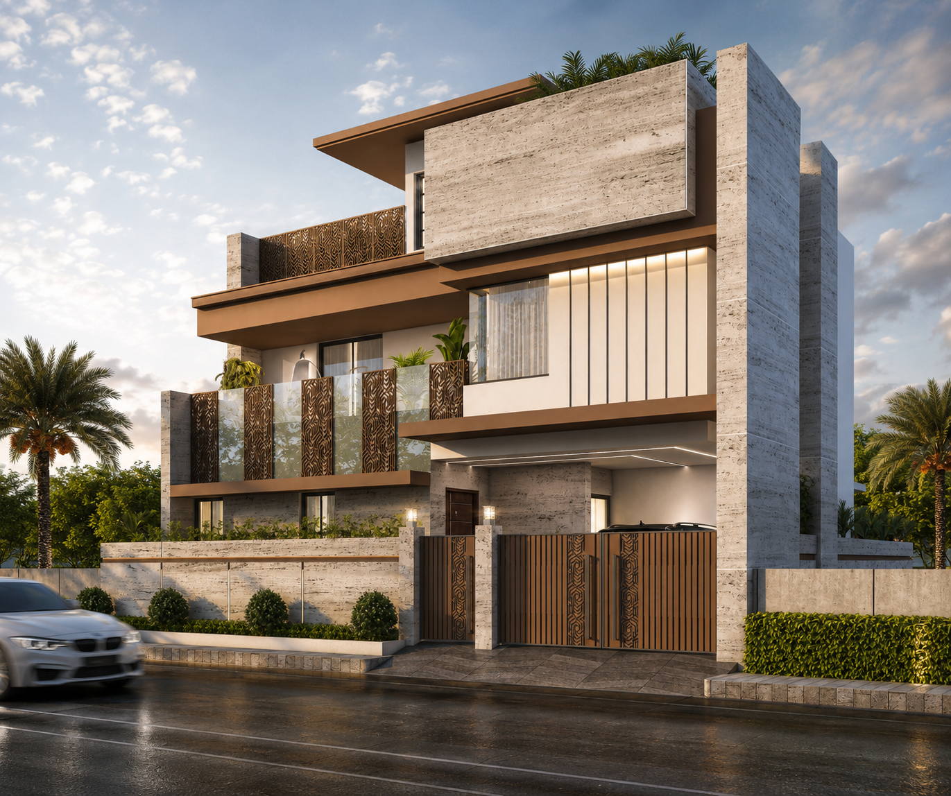 Villa @ Chennai · Mannady, exterior