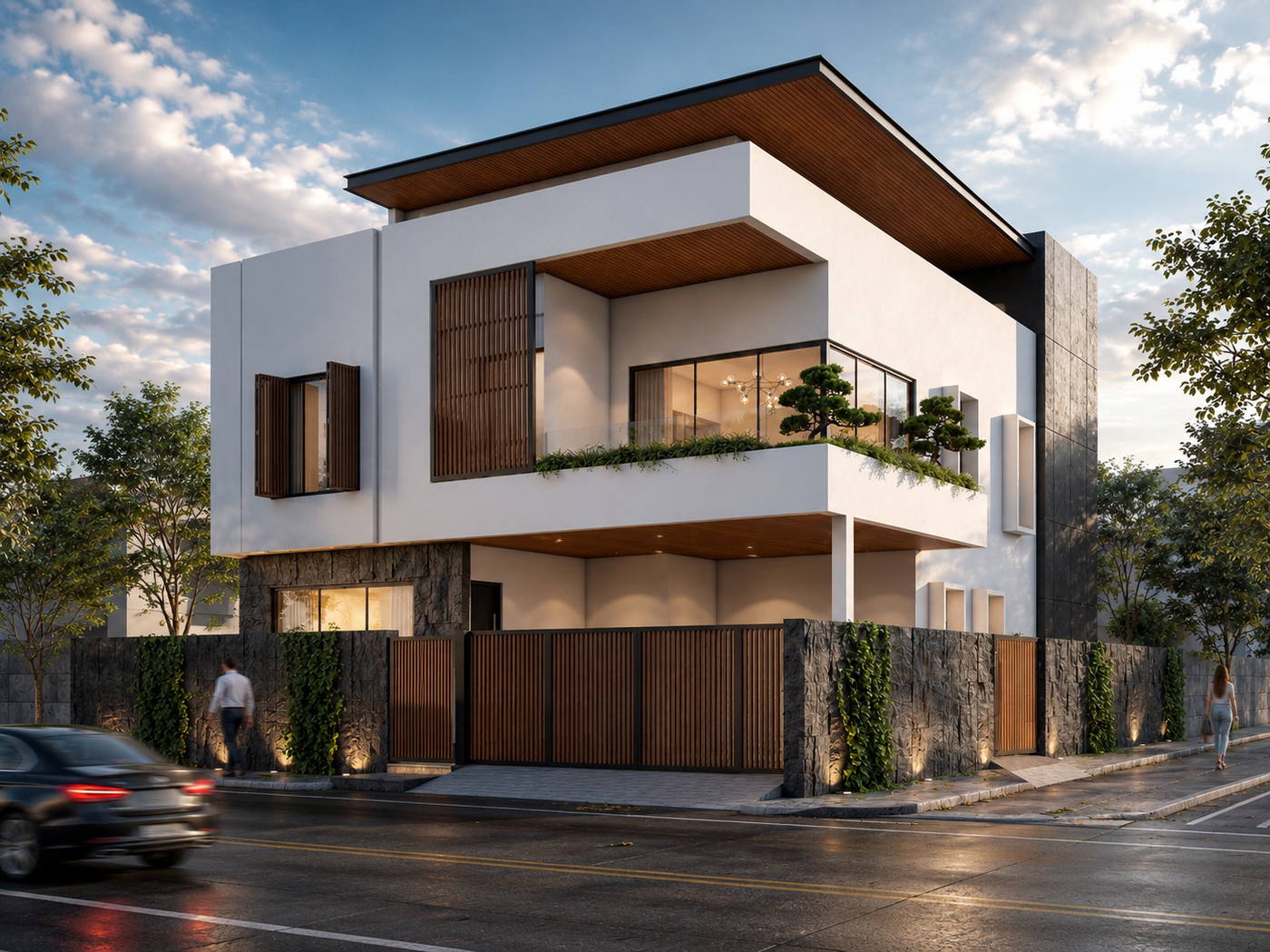 Villa @ Chennai · Mogappair, day view