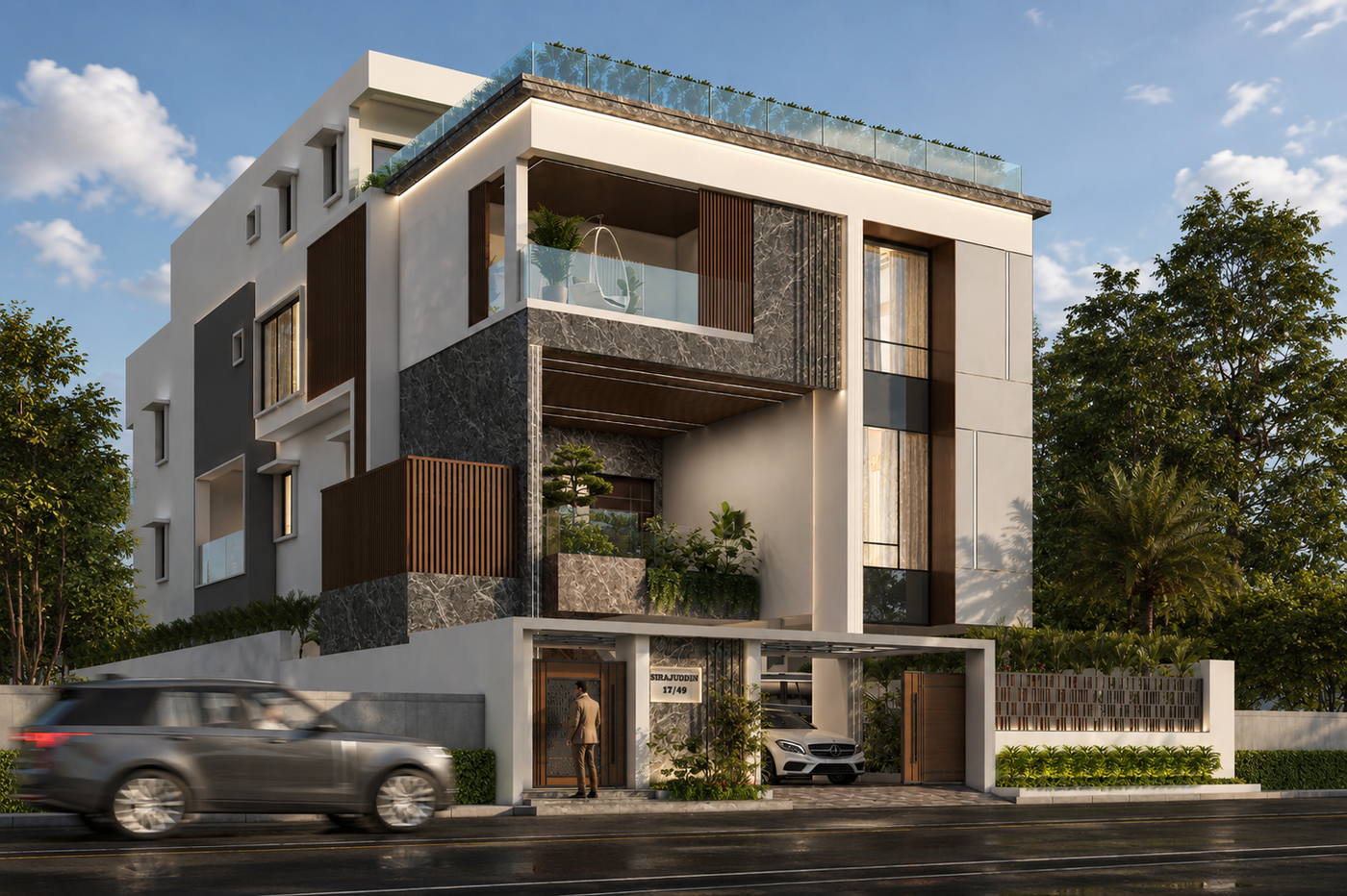 Villa @ Chennai · Palavakkam, day view
