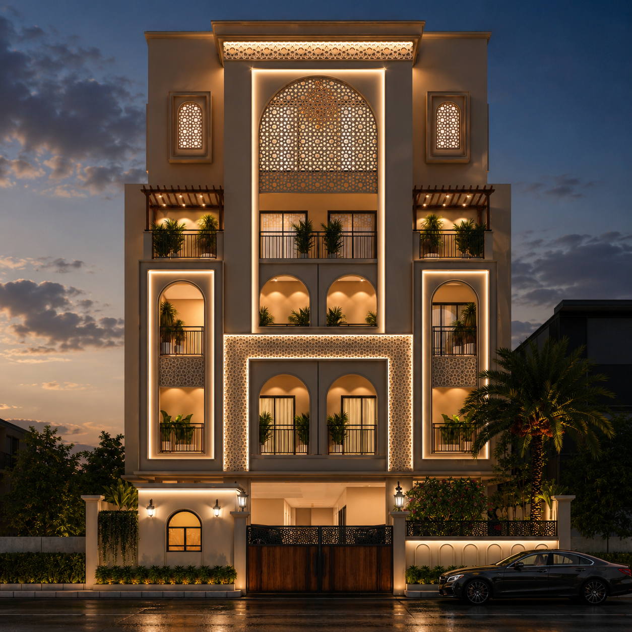 Villa @ Chennai · Royapuram, day view
