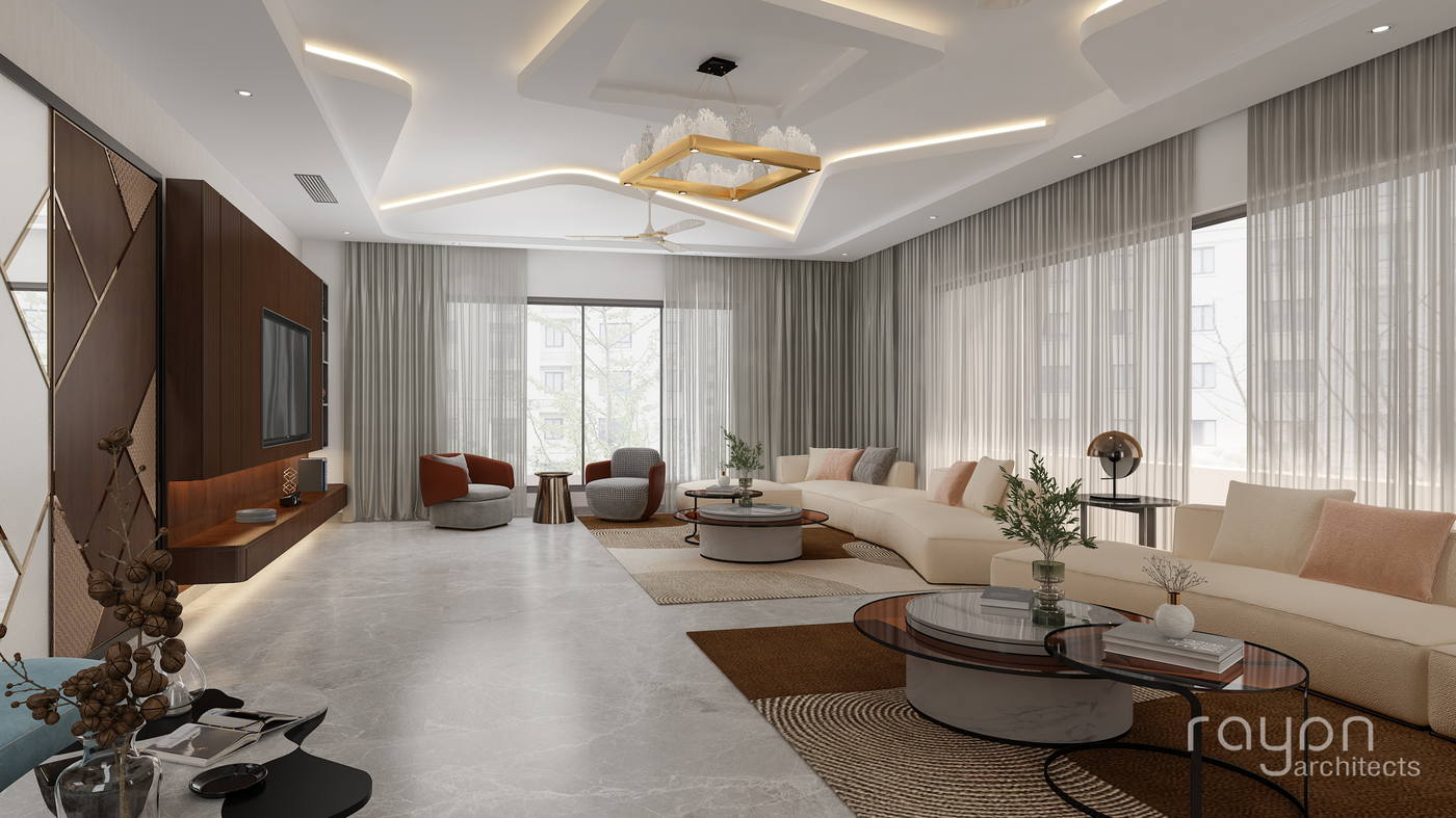 Villa @ Chennai · Selaiyur, first floor living area