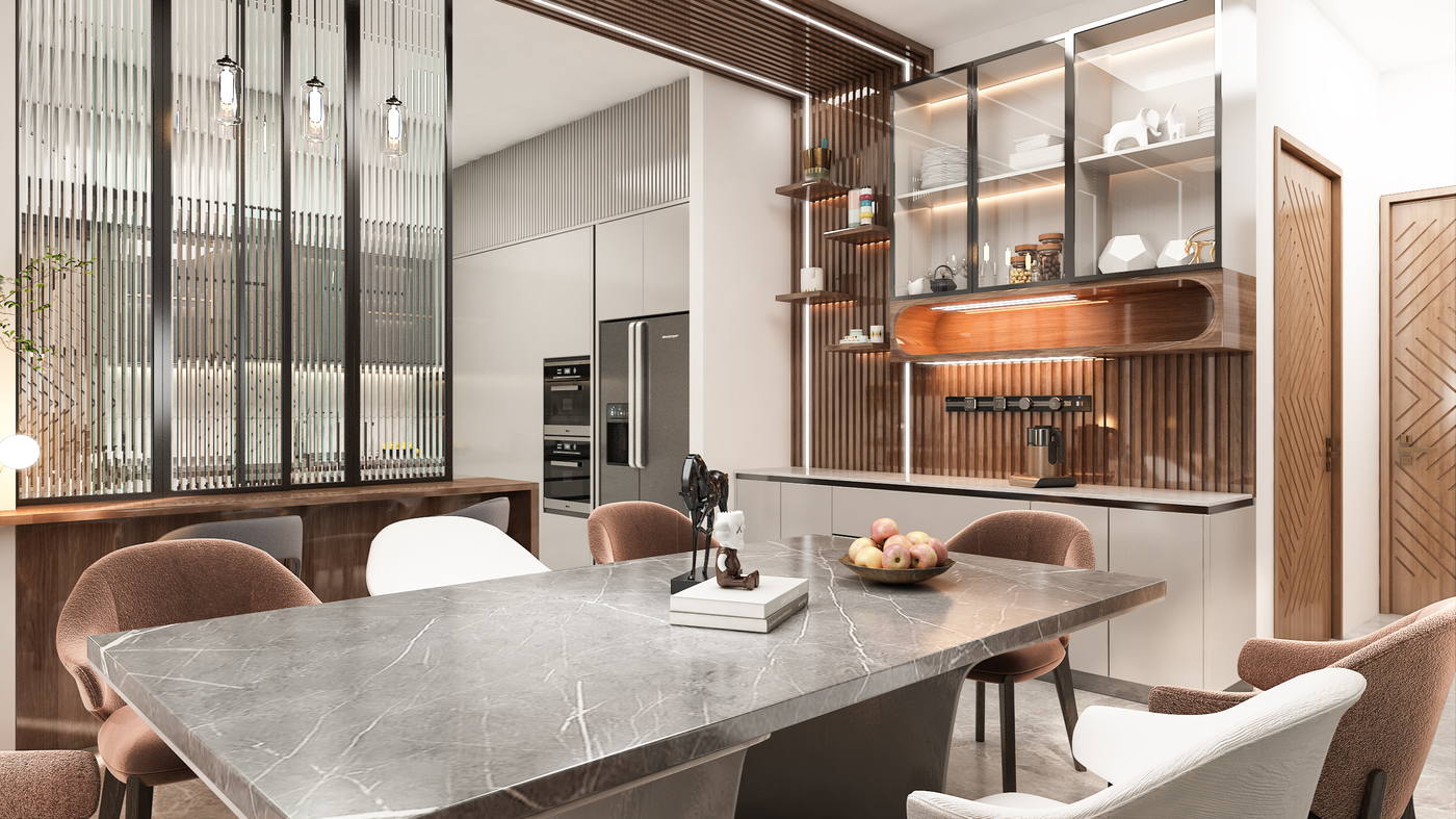 Villa @ Chennai · Selaiyur, first floor dining