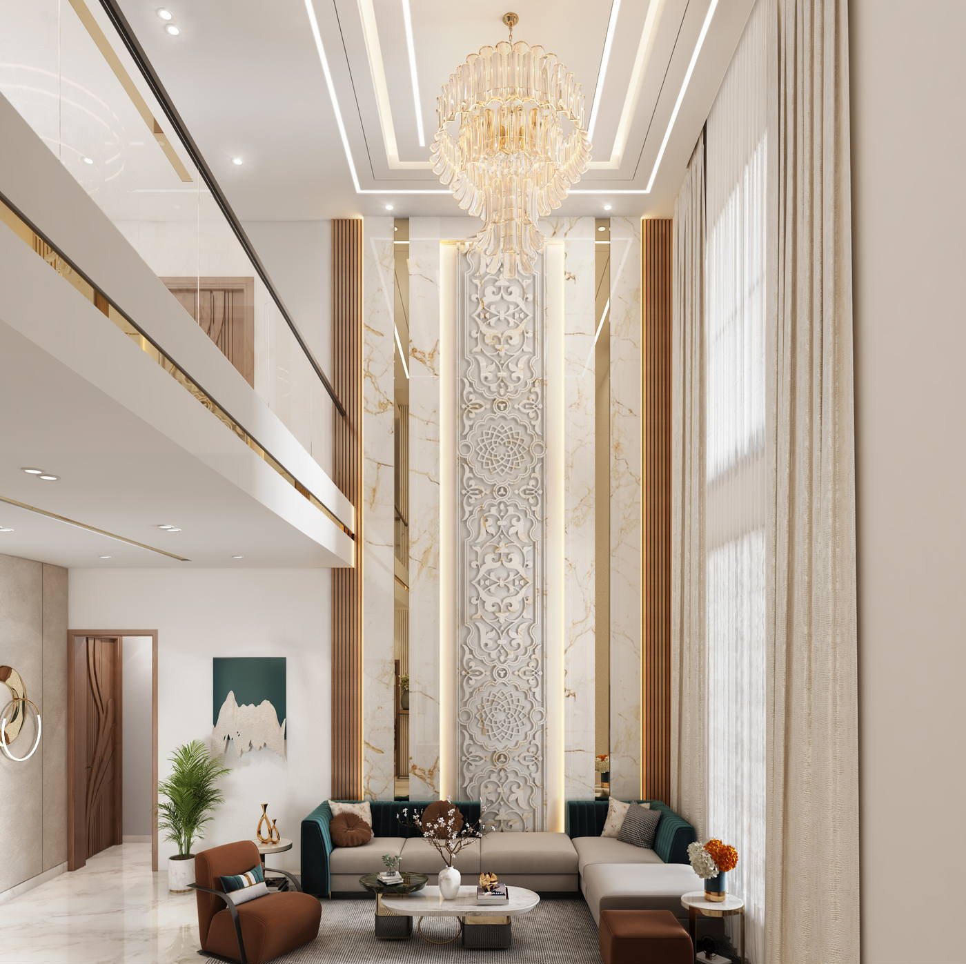 Villa @ Chennai · Seven Wells, living