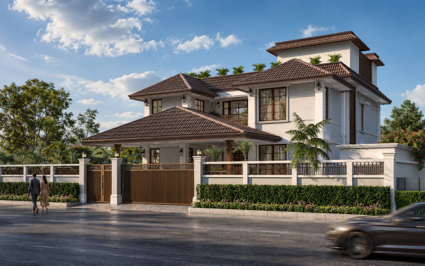 Villa @ Vembakkam, day view