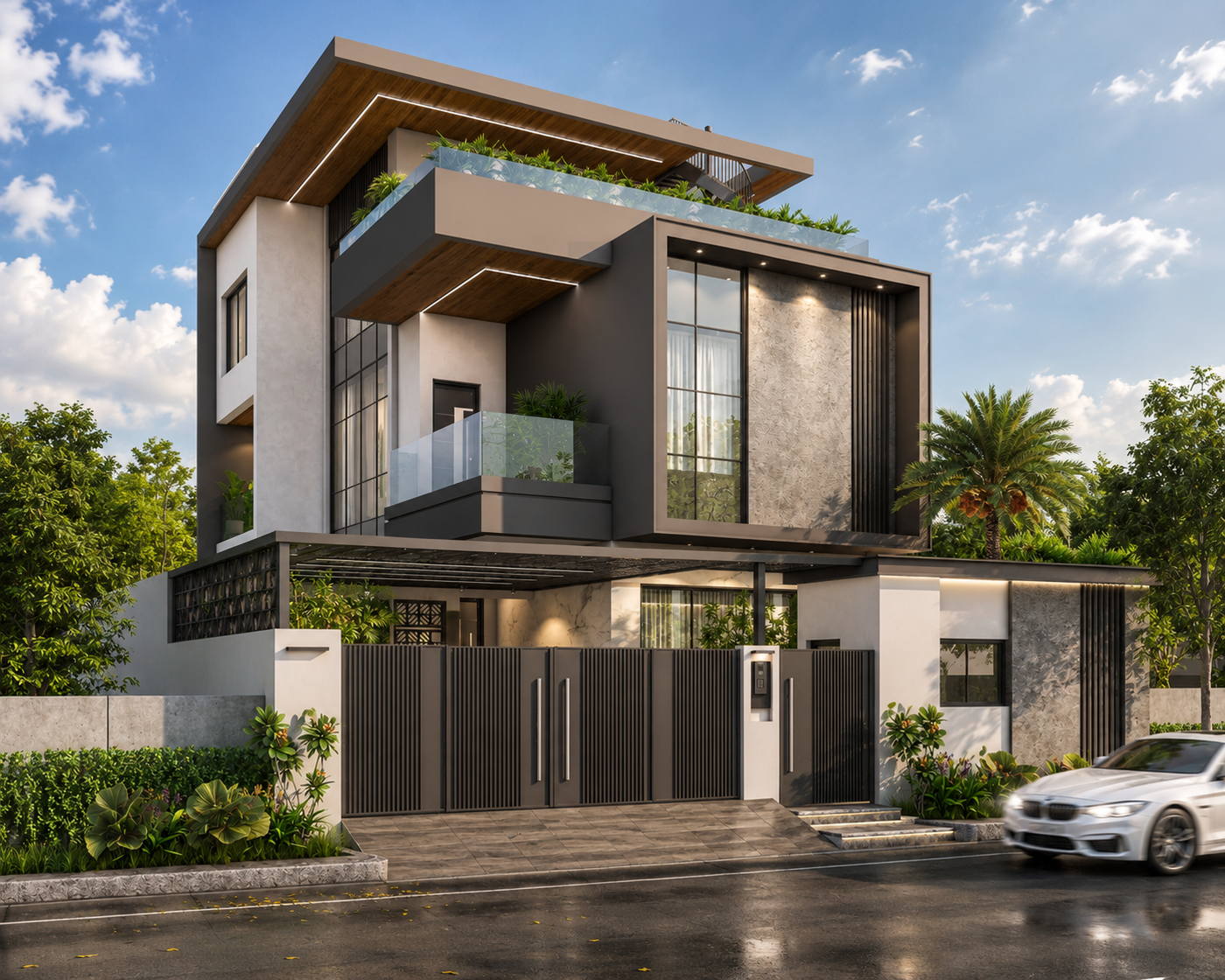 Villa @ Chennai · Vettuvankeni, day view